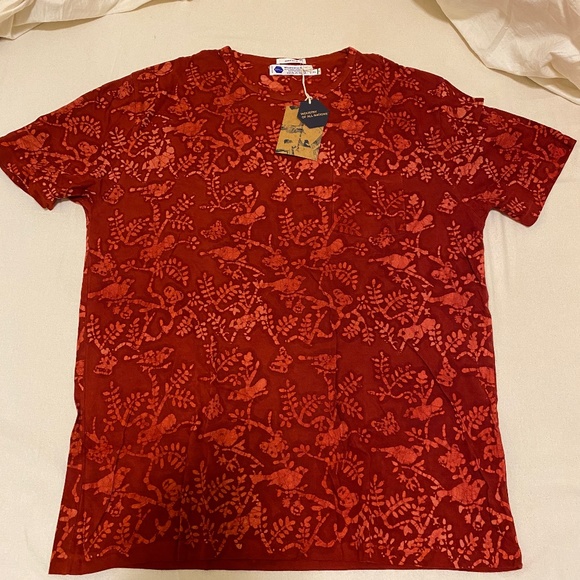 Industry of All Nations Clean Pocket Tee Shirt - Rubia 6 Dips - Picture 1 of 6